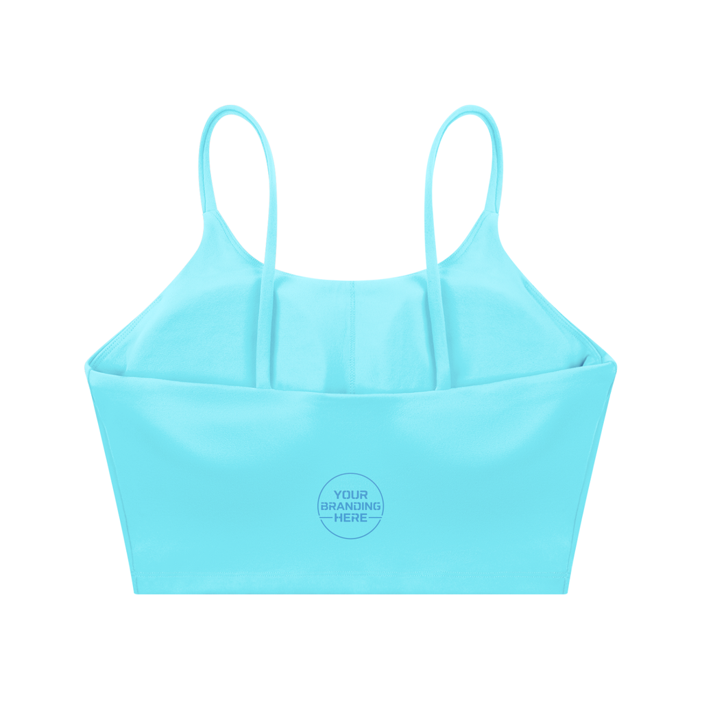 Spaghetti Strap Yoga Sports Bra - WT0073-O001-V3
