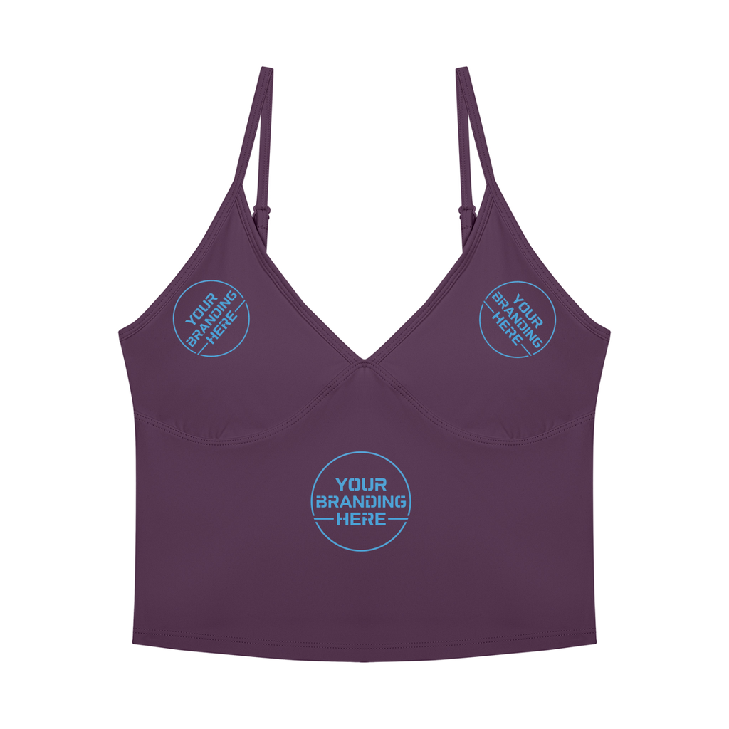 Women's V-Neck Yoga Tank Top - WT0279-O001-V2
