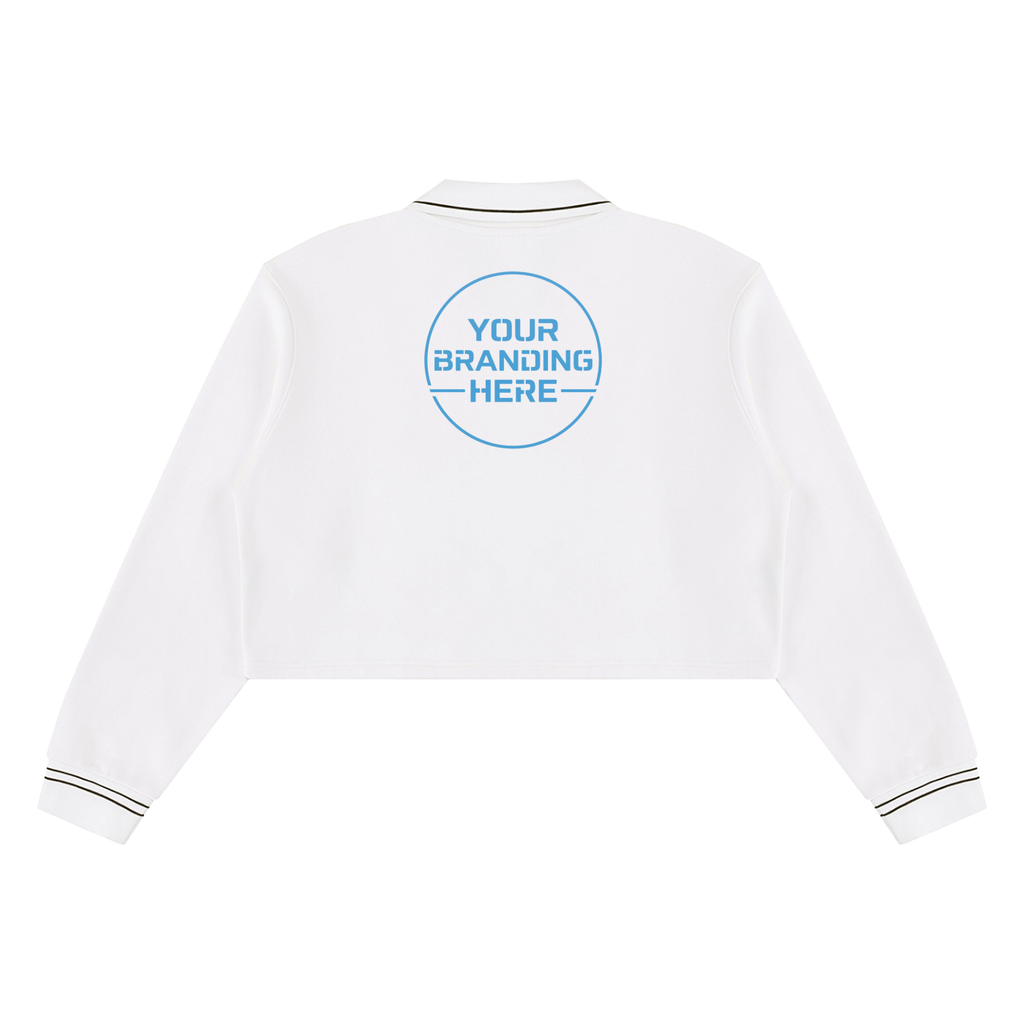 Women’s Crop Collared Sweatshirt - WT0212-C001-V2