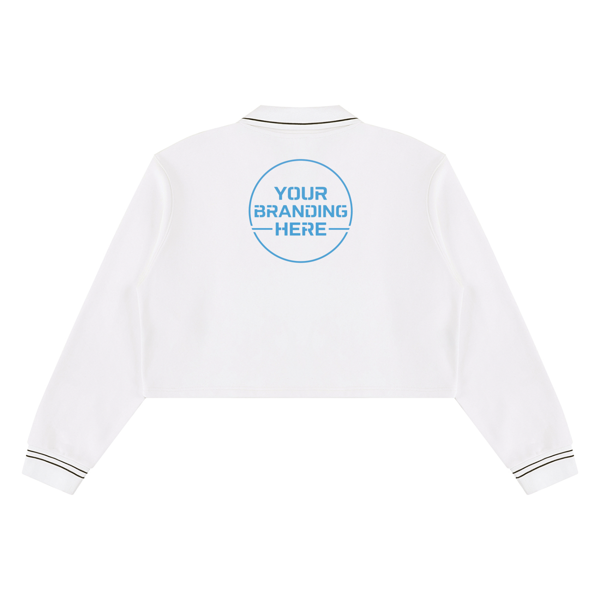 Women’s Crop Collared Sweatshirt - WT0212-C001-V2
