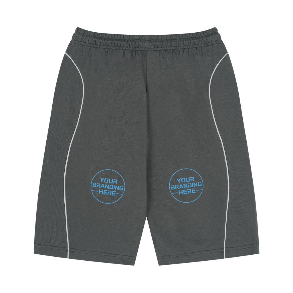 Unisex Piping Drawstring Shorts - UB0022-C001-V2