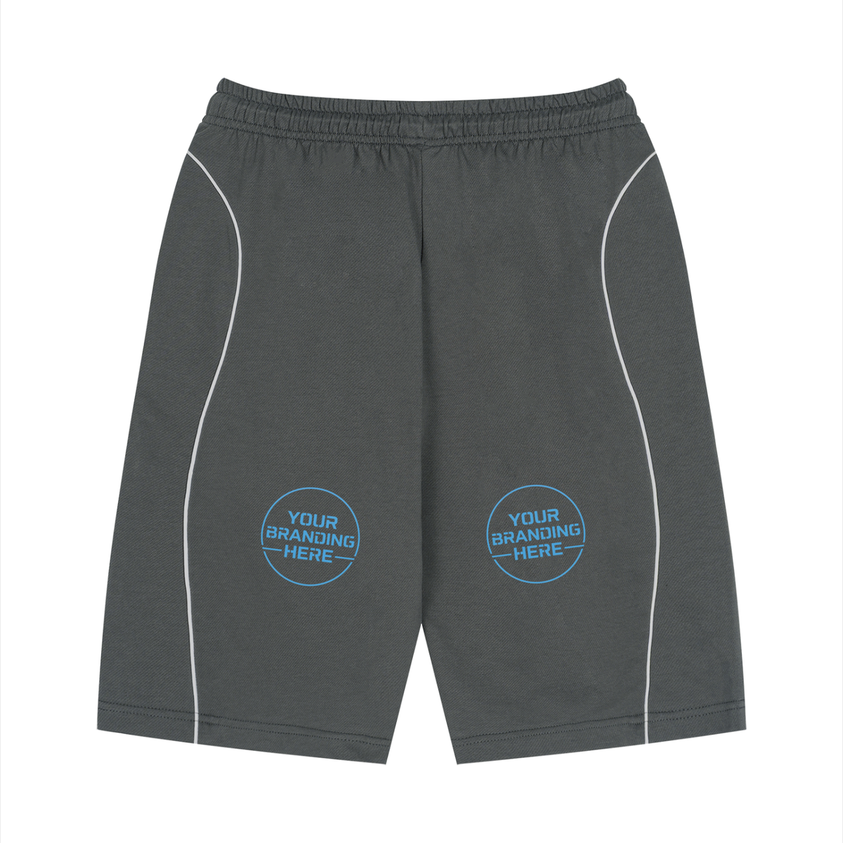 Unisex Piping Drawstring Shorts - UB0022-C001-V2