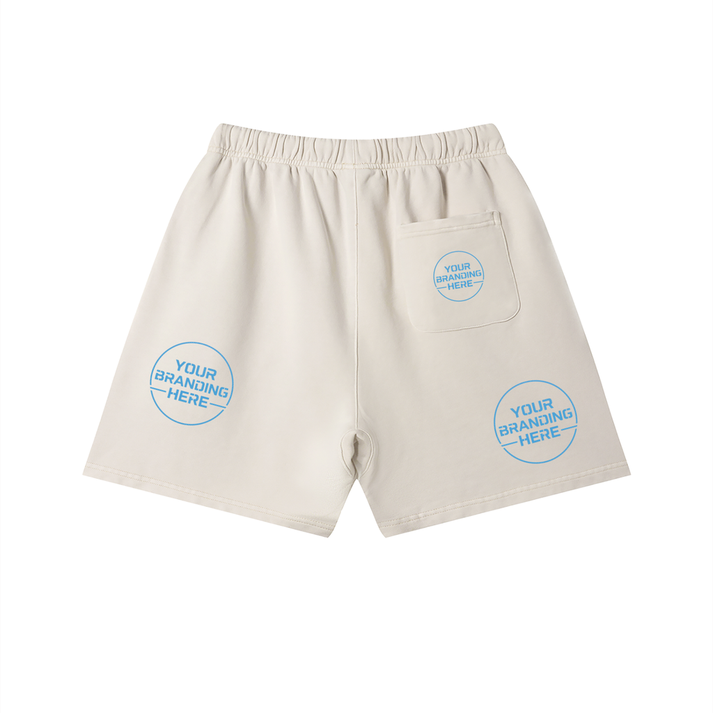Unisex Vintage Wash Cotton Shorts - UB0031-C001-V3