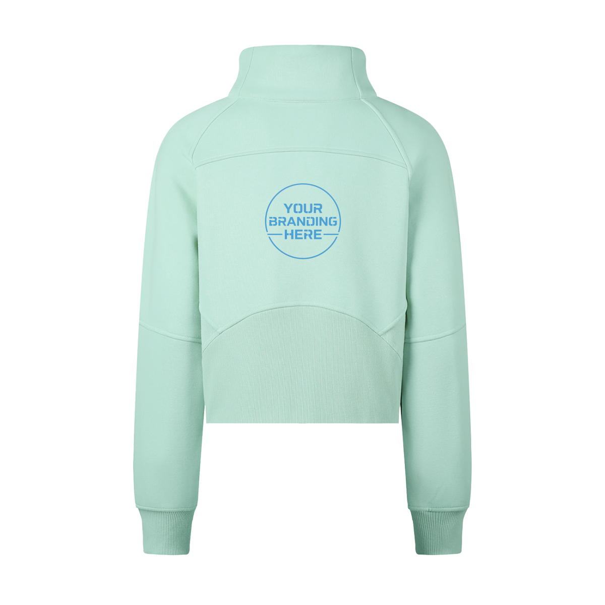 Cropped Half-Zip Sweatshirt - RP0007-P001-V2