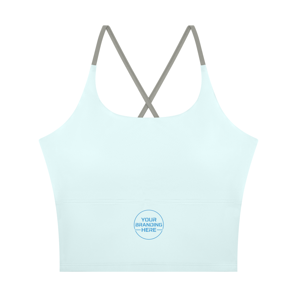Women's Color Block Yoga Tank Top - WT0245-P001-V2