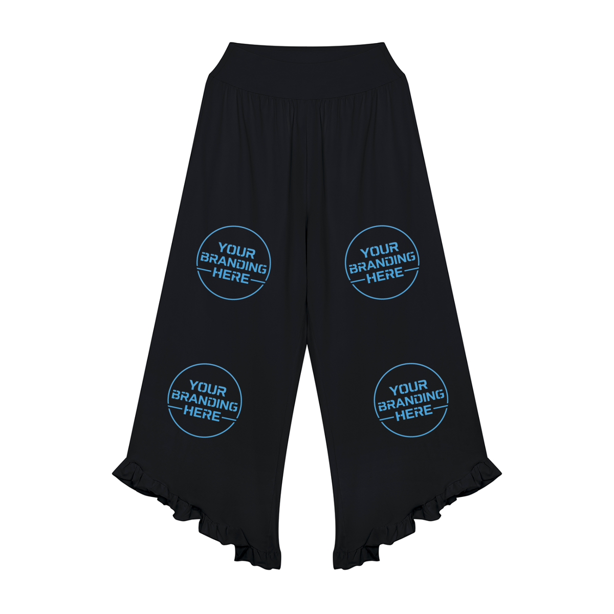 Women’s Ruched Wide Leg Pants - WB0088-C001-V3