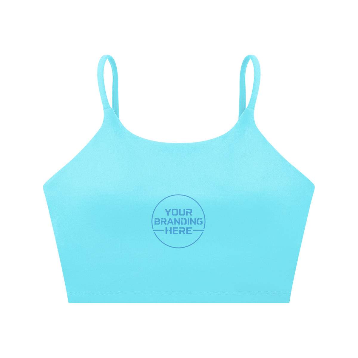 Spaghetti Strap Yoga Sports Bra - WT0073-O001-V3