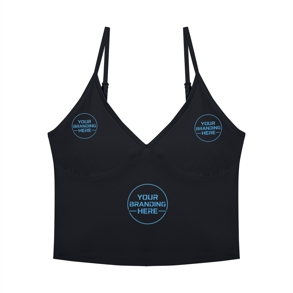 Women's V-Neck Yoga Tank Top - WT0279-O001-V2
