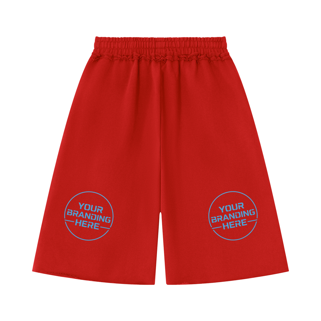 Unisex Heavyweight Raw Edge Shorts - UB0084-C001-V2