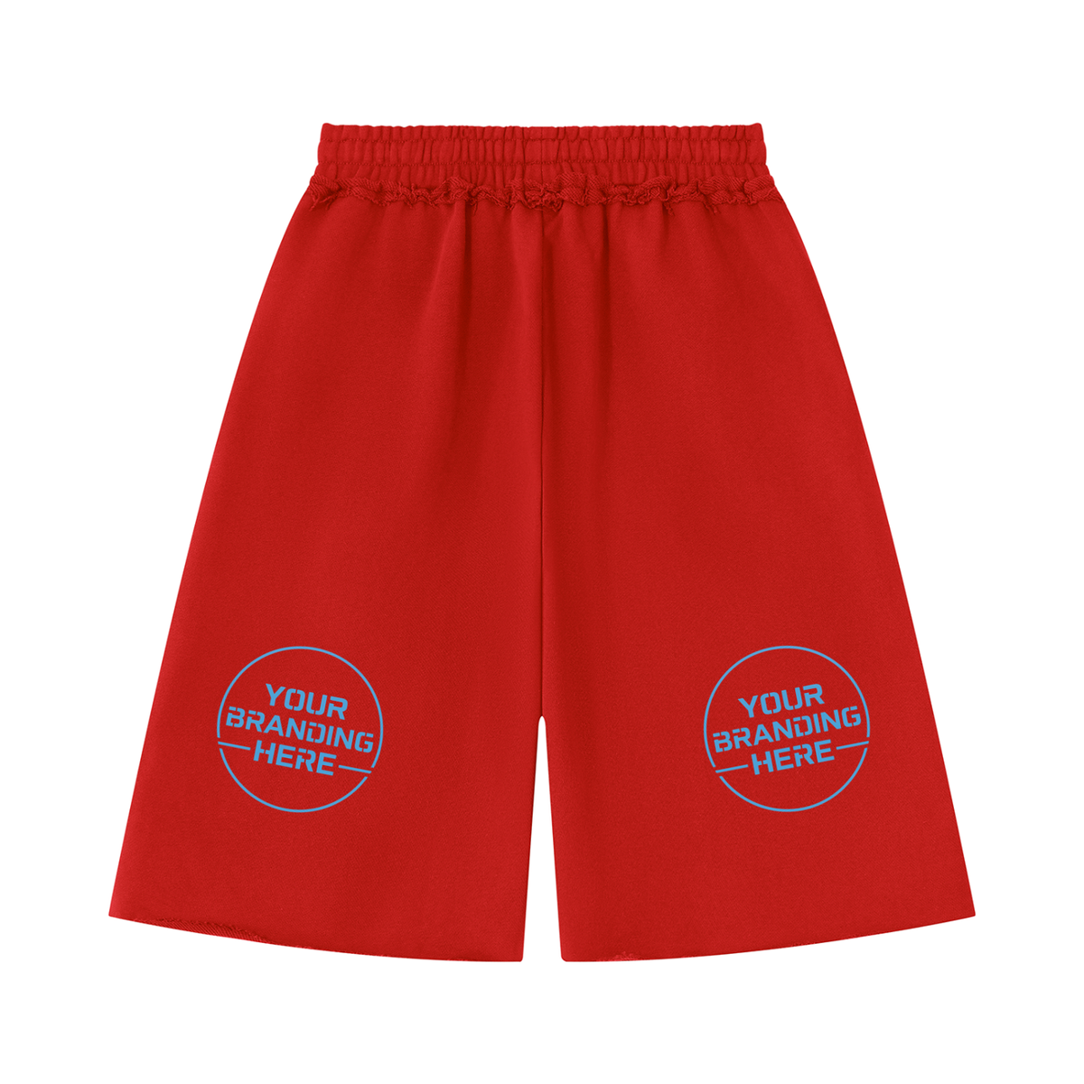 Unisex Heavyweight Raw Edge Shorts - UB0084-C001-V2