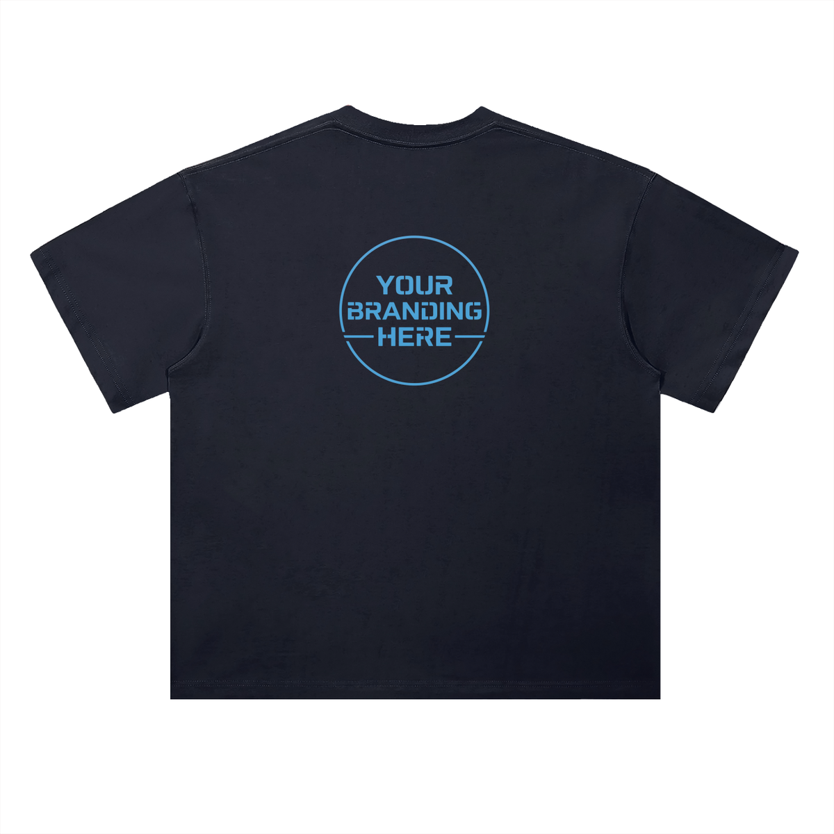 Heavyweight Drop Shoulder Cotton T-Shirt - RU0014-C001-V7