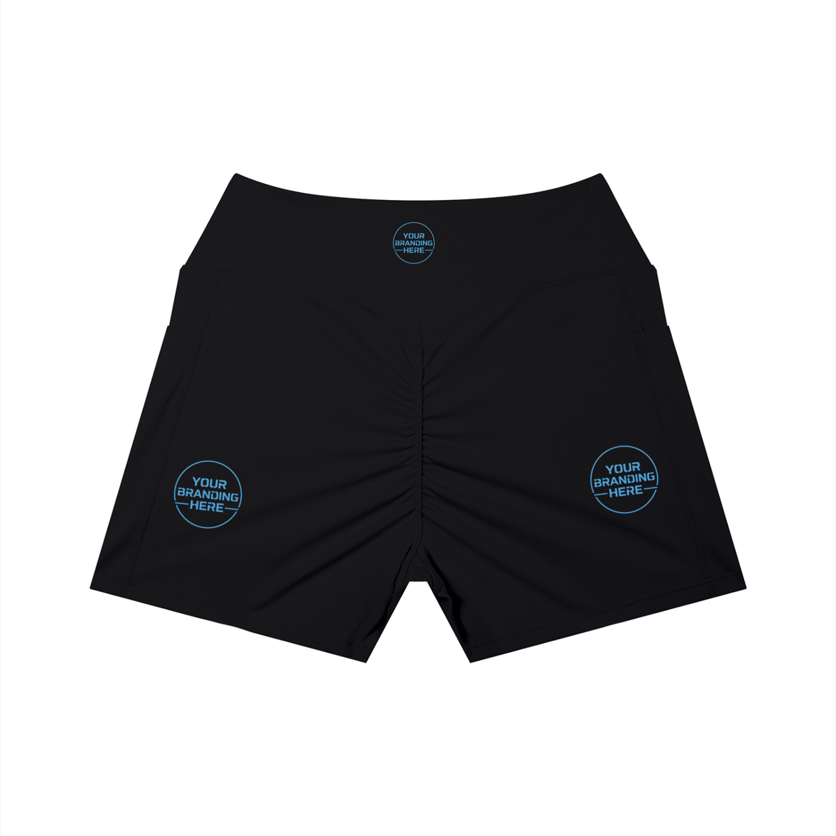 Women’s High Rise Pocket Yoga Shorts - WB0055-O001-V6