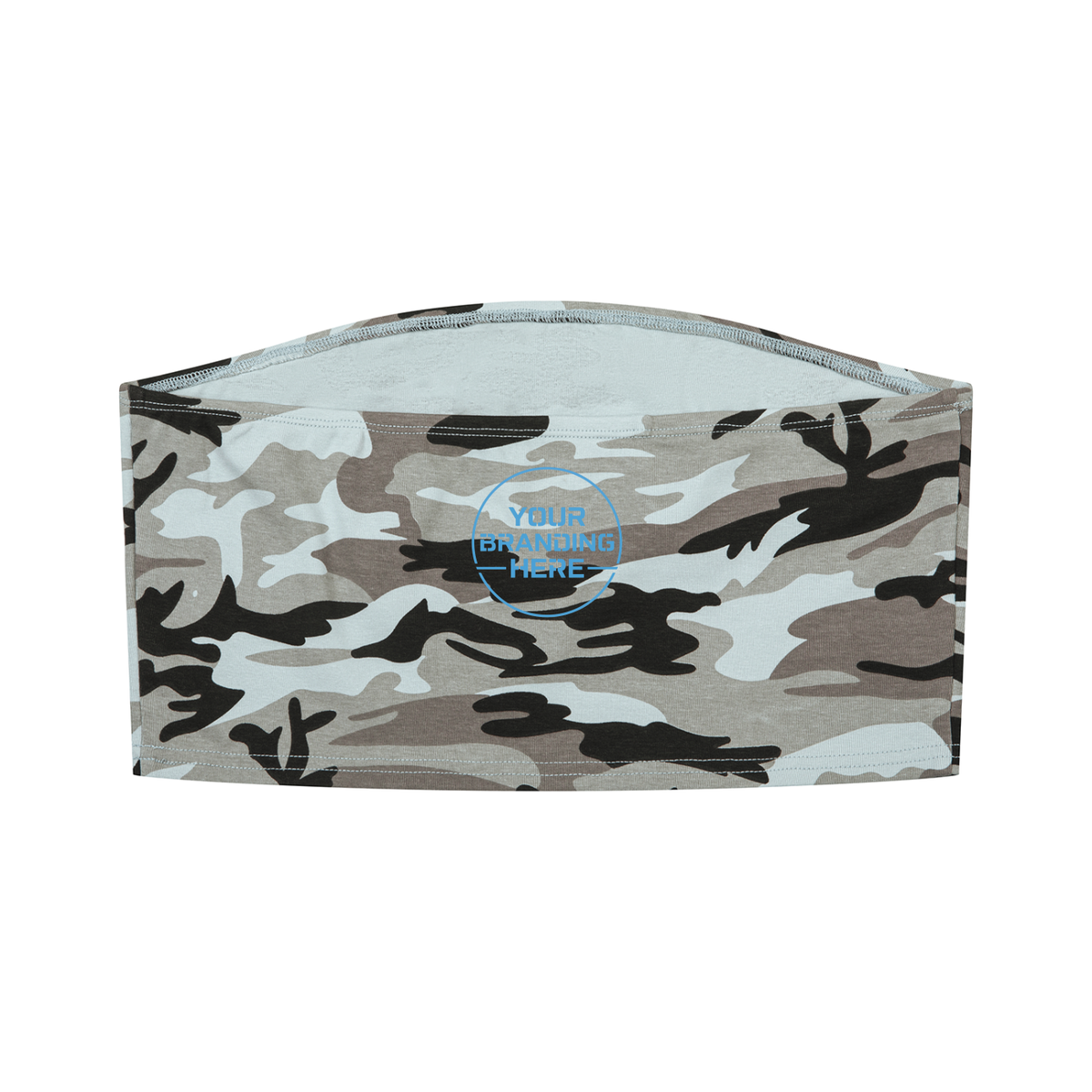 Women’s Camo Cropped Tube Top - WT0210-C001-V2