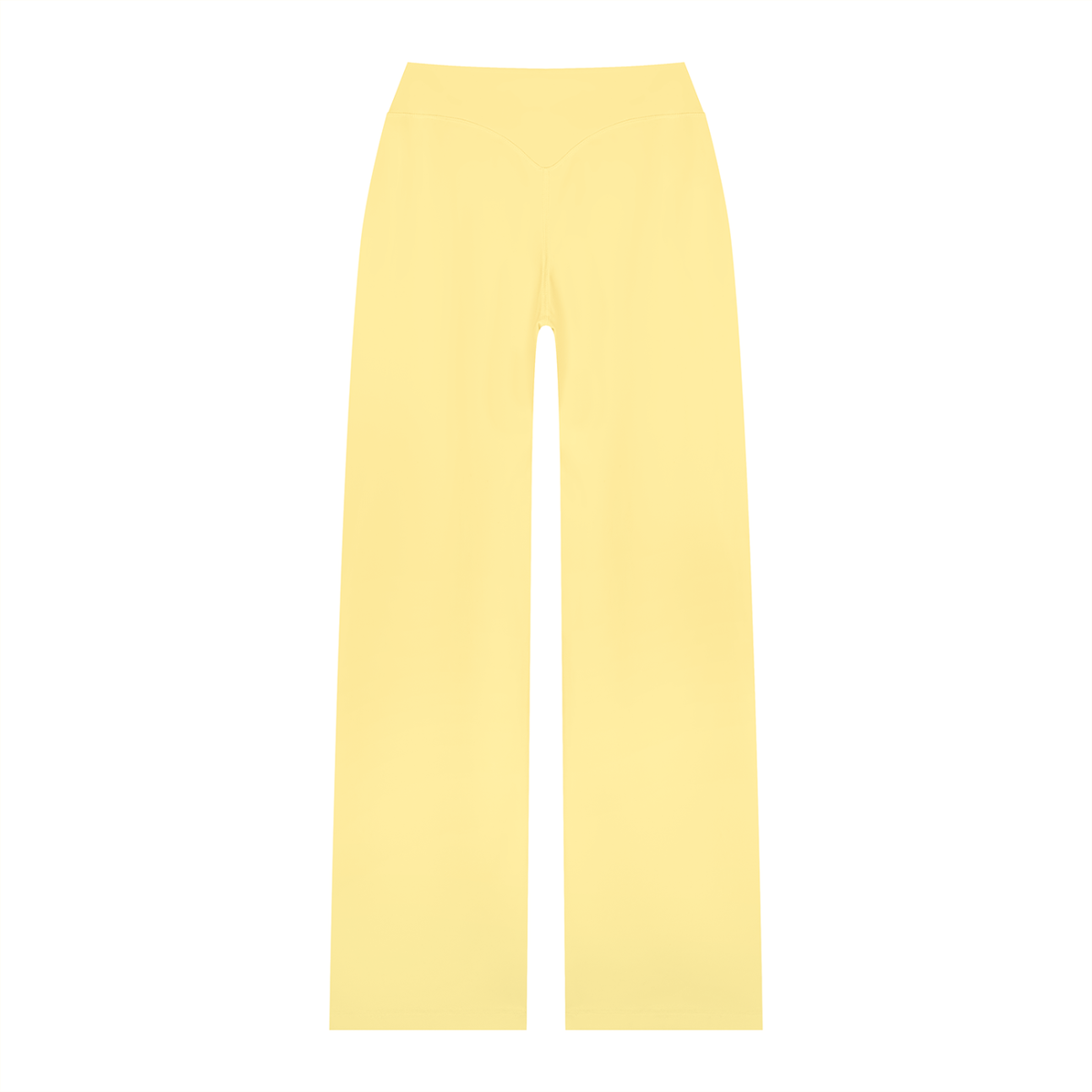 Women's High Waisted Straight Leg Yoga pants - WB0117-O001-V2