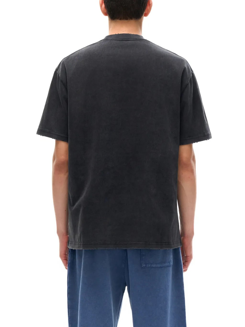 Heavyweight Vintage Washed Frayed T-Shirt - RT0022-C001-V8