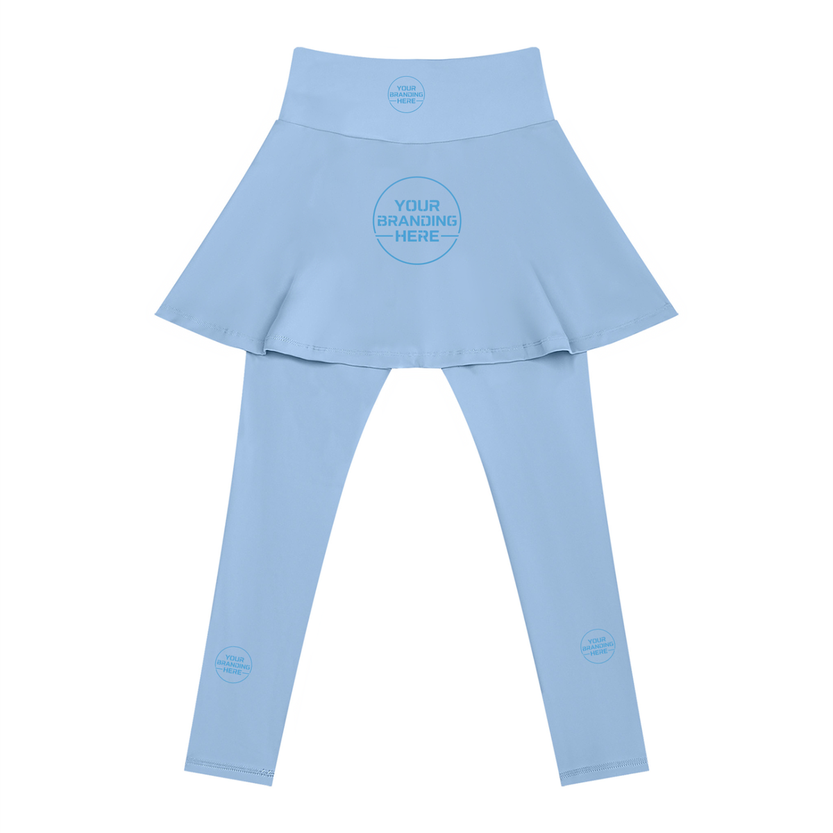 Women's Yoga Panelled Skorts - WB0093-P001-V2