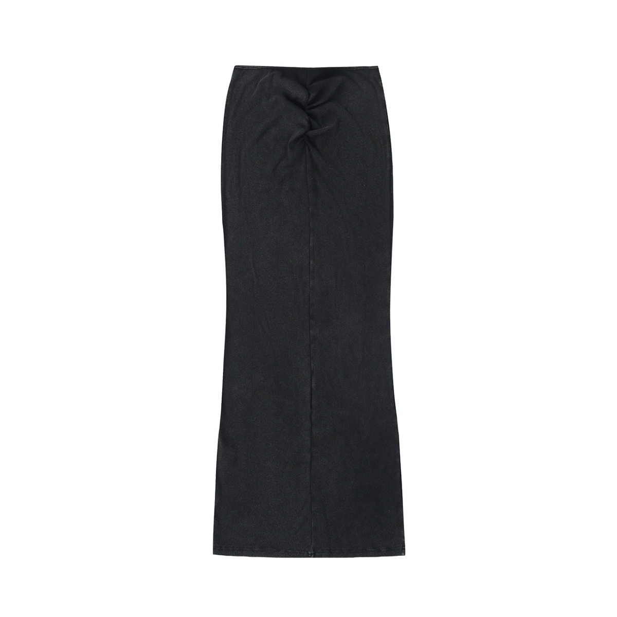 Dyed Washed Drawstring Maxi Skirt - WS0009-C001-V2