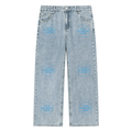 Unisex Vintage Wash Straight Leg Jeans - UB0029-C001-V2
