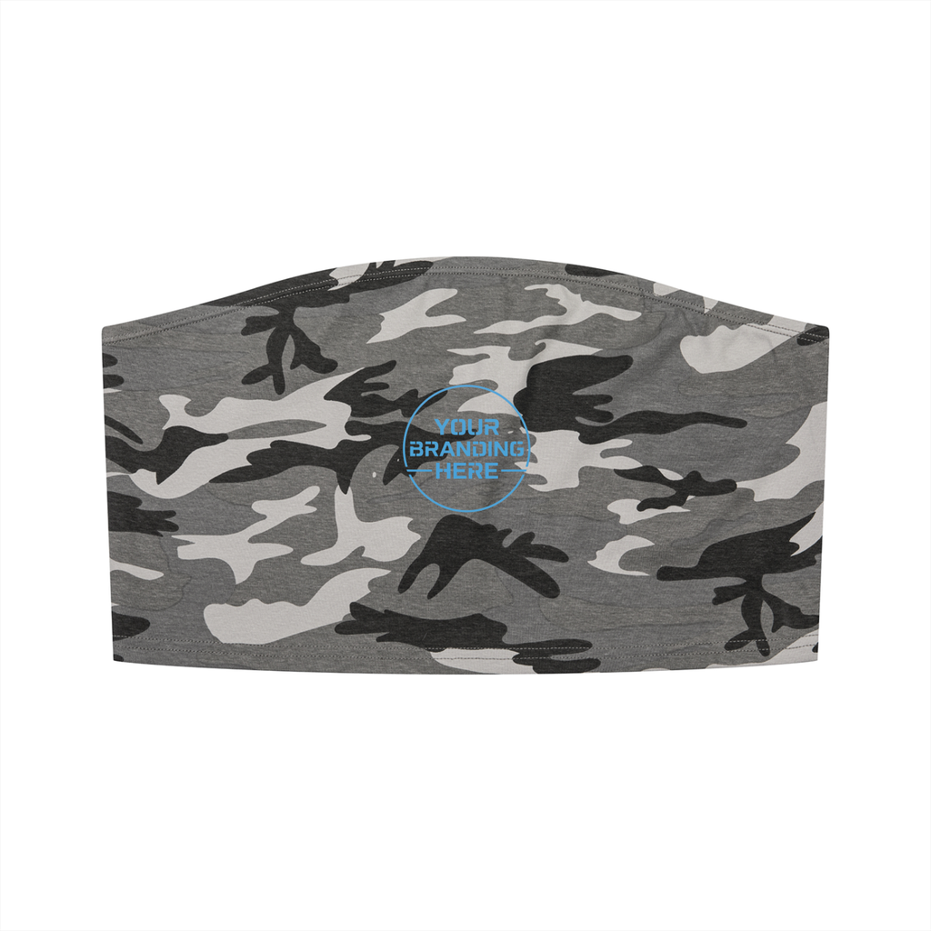 Women’s Camo Cropped Tube Top - WT0210-C001-V2