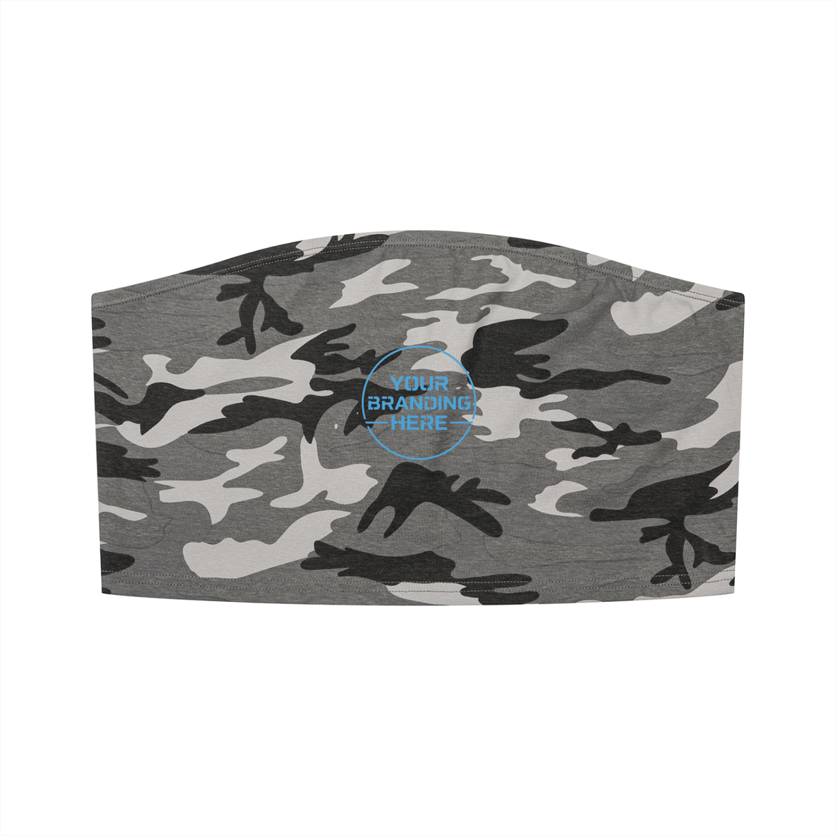 Women’s Camo Cropped Tube Top - WT0210-C001-V2