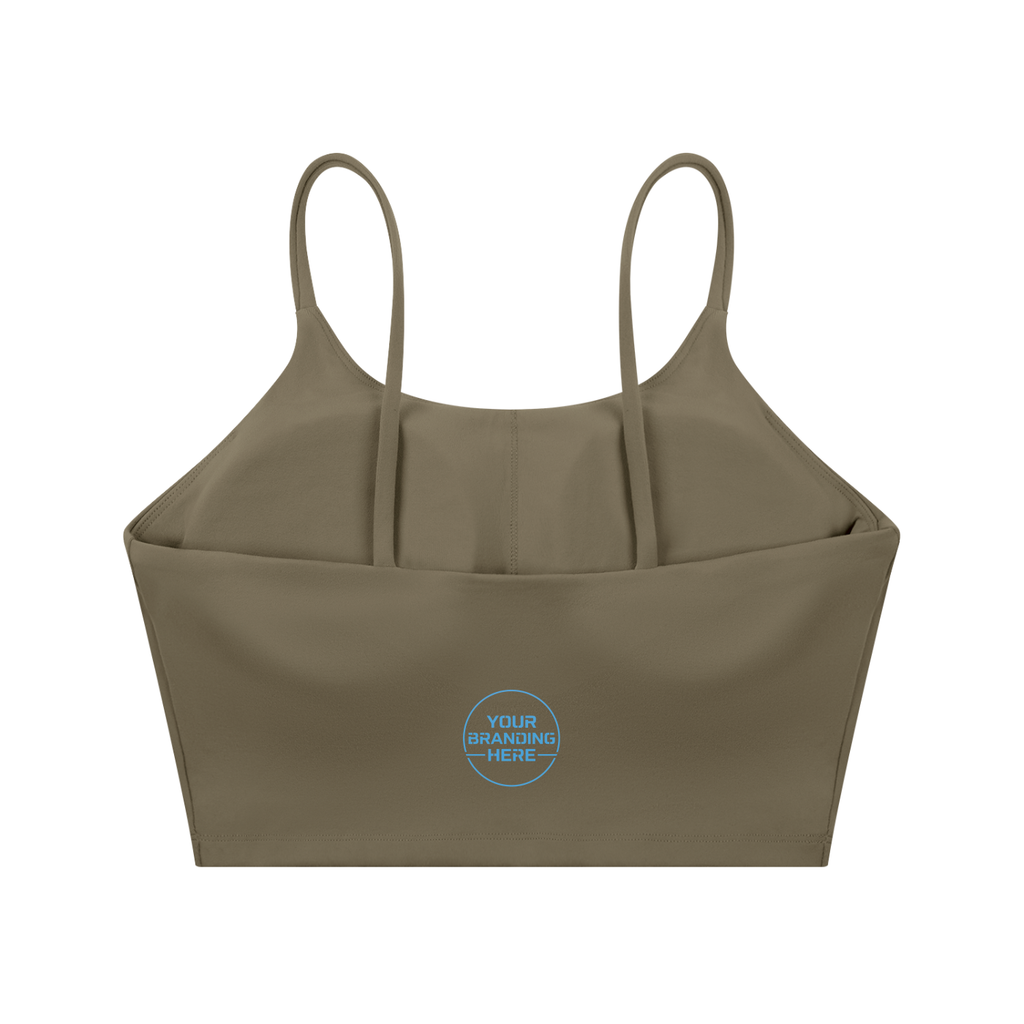 Spaghetti Strap Yoga Sports Bra - WT0073-O001-V3