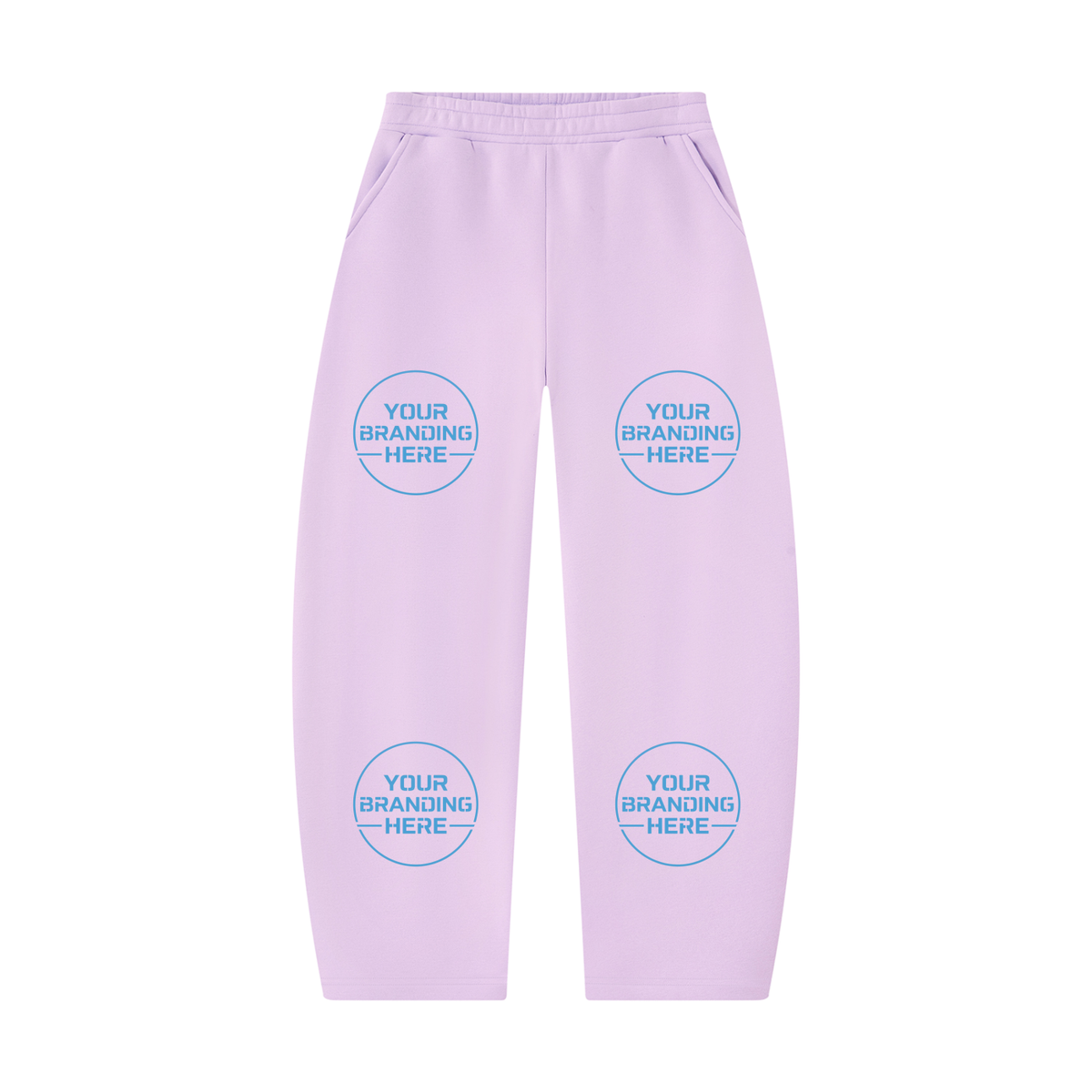 Unisex Barrel Leg Sweatpants - UB0051-P001-V2