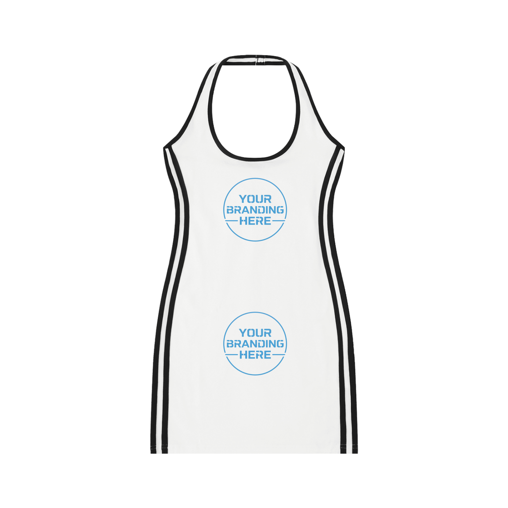 Women's Binding Tight Halter Dress - WO0005-C001-V2