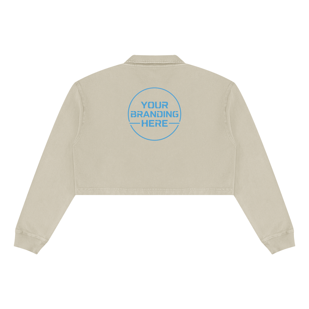 Women’s Vintage Wash Crop Sweatshirt - WT0264-C001-V2