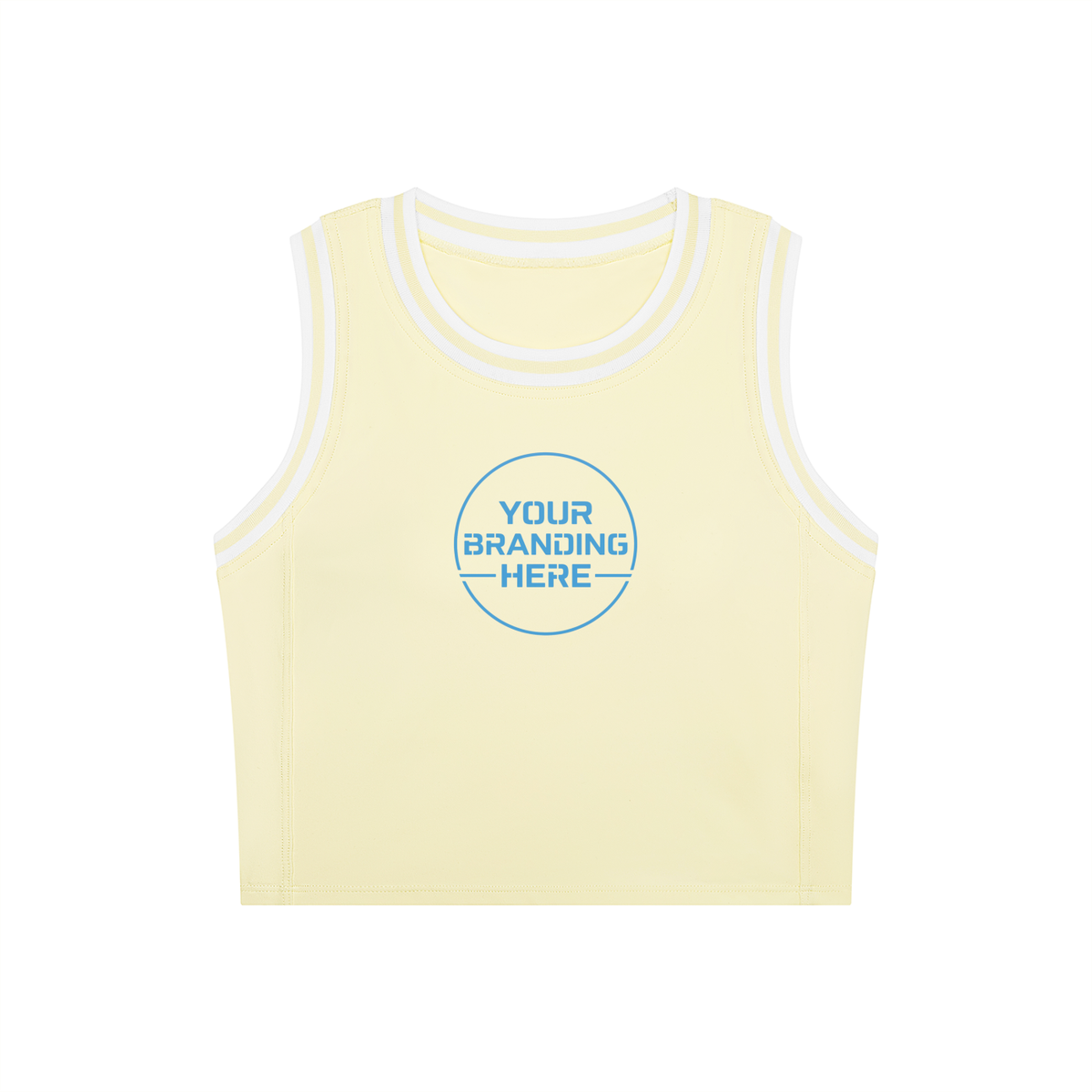 Women's Color Block Yoga Tank Top - WT0142-O001-V3