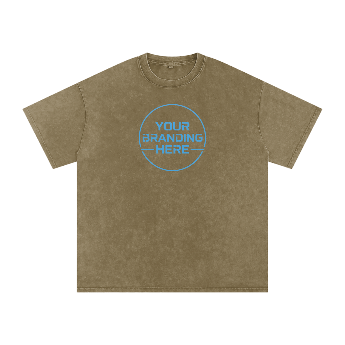 Snow Washed Oversized Cotton T-Shirt - R00037-C001-V14