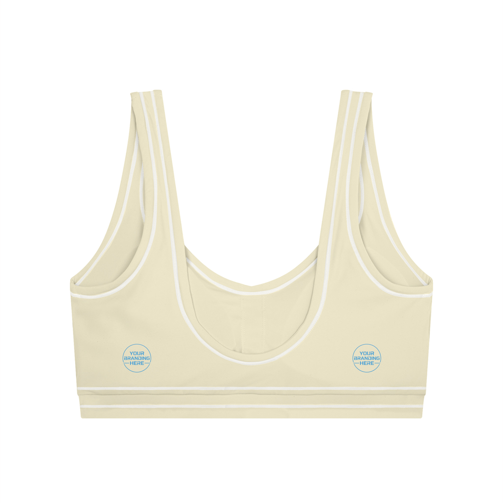 Women’s Topstitching Yoga Sports Bra - WT0179-O001-V2