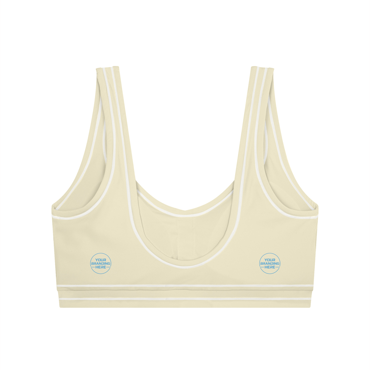 Women’s Topstitching Yoga Sports Bra - WT0179-O001-V2