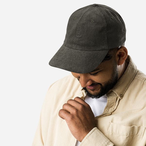 Vintage Corduroy Cap - Big Accessories BA703