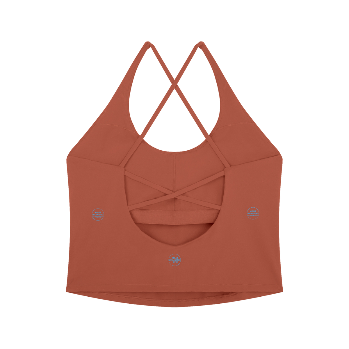 Women's Tight Halter Yoga Tank Top - WT0150-O001-V2