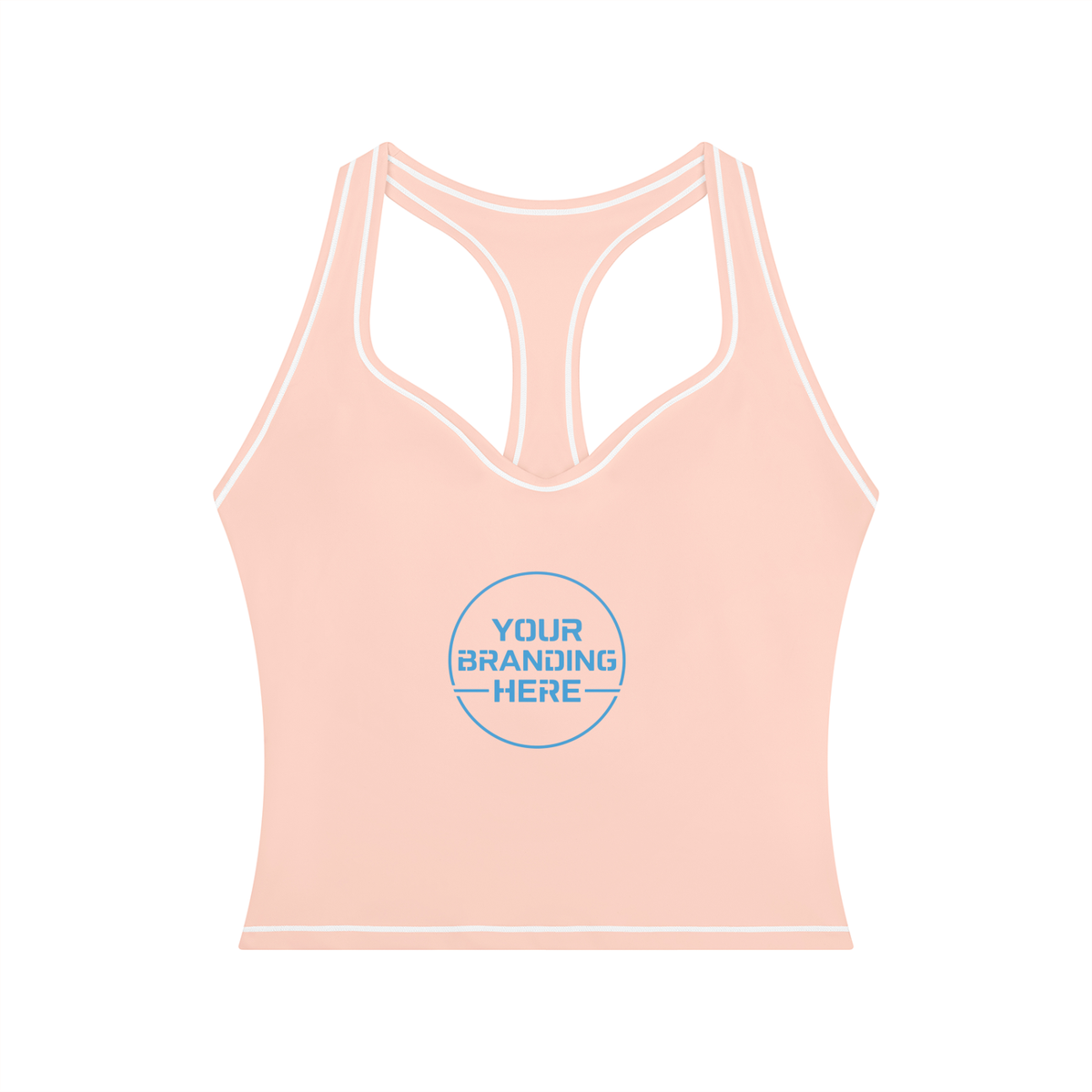 Women’s Topstitching Yoga Tank Top - WT0180-O001-V2