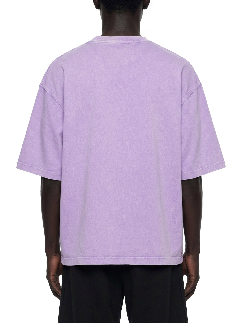 Mineral Wash Boxy Cotton T-Shirt - RT0076-C001-V4