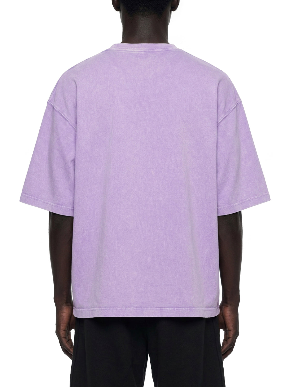 Mineral Wash Boxy Cotton T-Shirt - RT0076-C001-V4