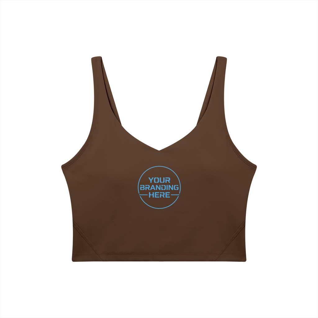 Women's V-Neck Yoga Sports Bra - WT0125-O001-V2