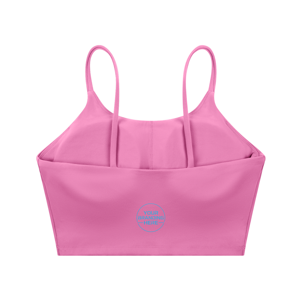 Spaghetti Strap Yoga Sports Bra - WT0073-O001-V3