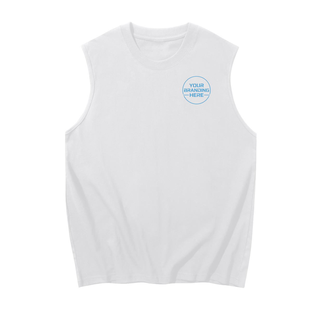 Men's Sleeveless Cotton Tank Top - RU0006-C001-V5