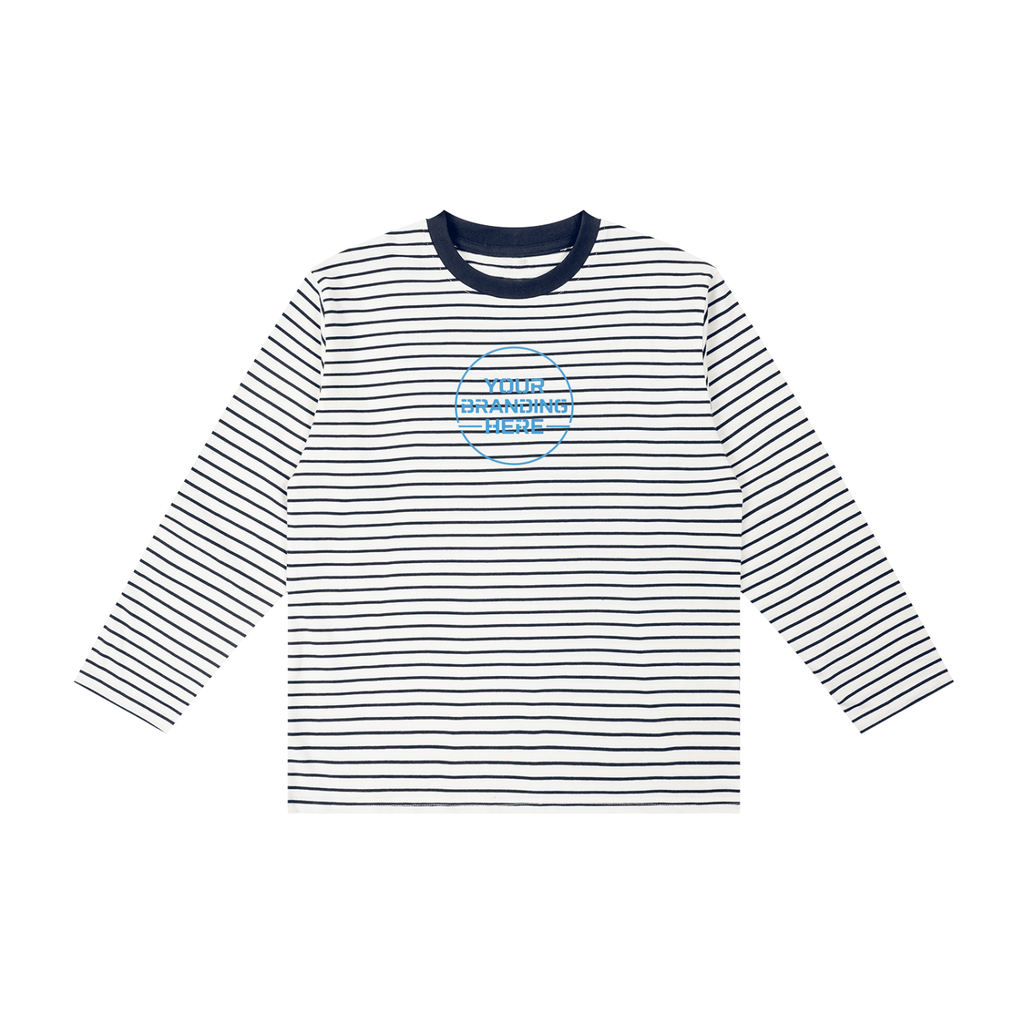 Kid's Striped Long Sleeve T-Shirt - KT0005-C001-V2