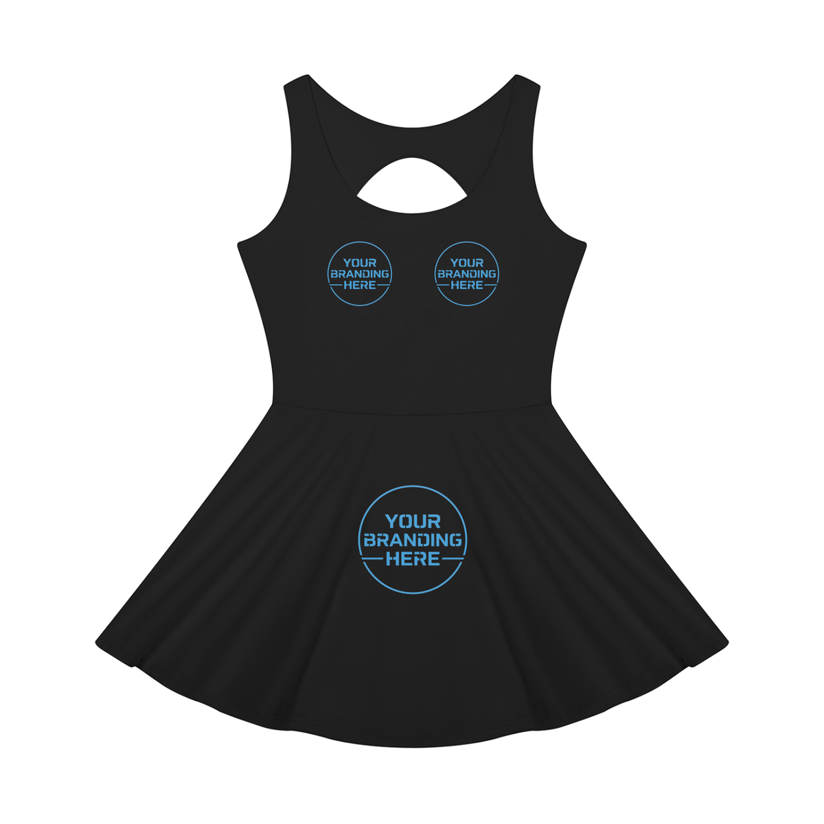 Women’s Open-Back Tennis Dress - WO0020-O001-V2