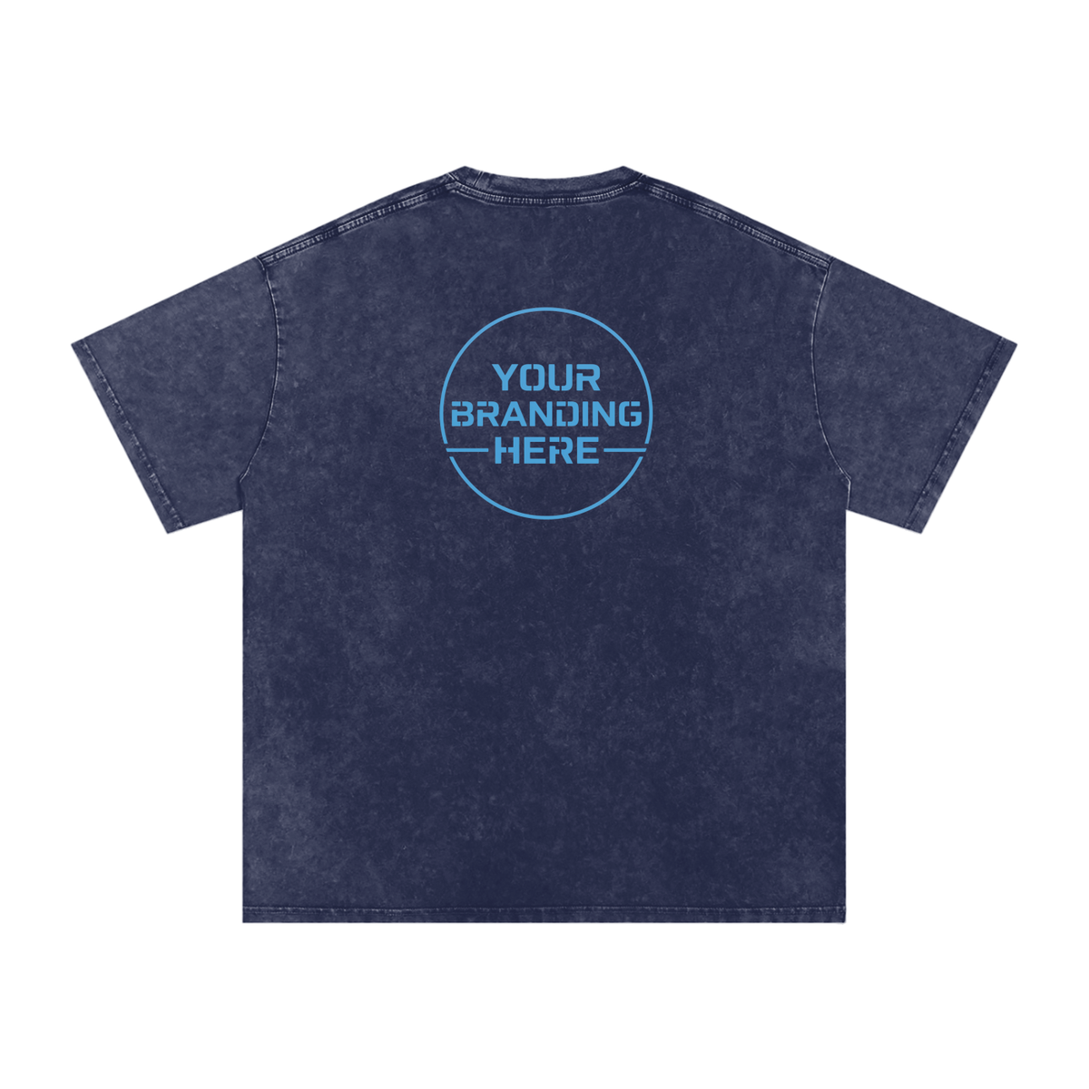 Snow Washed Oversized Cotton T-Shirt - R00037-C001-V14