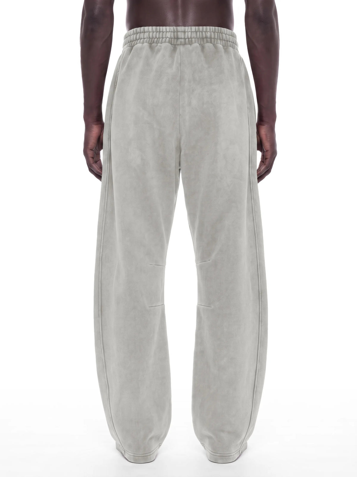 Unisex Vintage Wash Barrel Leg Fleece Sweatpants - UB0071-P001-V3