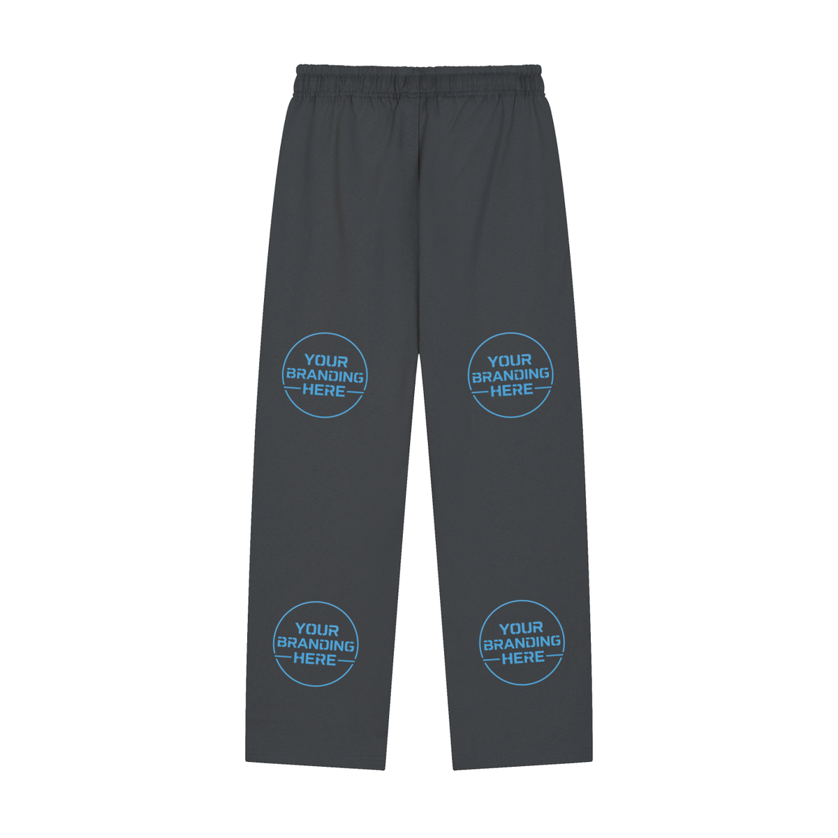 Solid Color Straight-Leg Sweatpants - RK0011-C001-V2