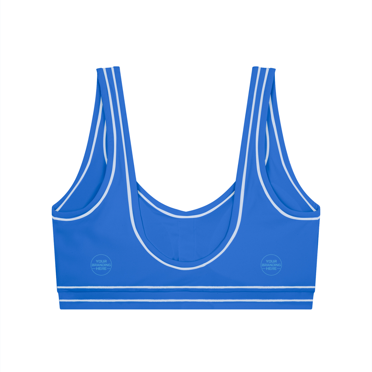 Women’s Topstitching Yoga Sports Bra - WT0179-O001-V2