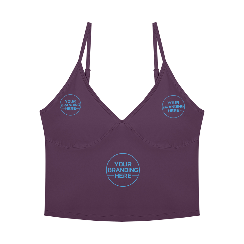 Women's V-Neck Yoga Tank Top - WT0279-O001-V2