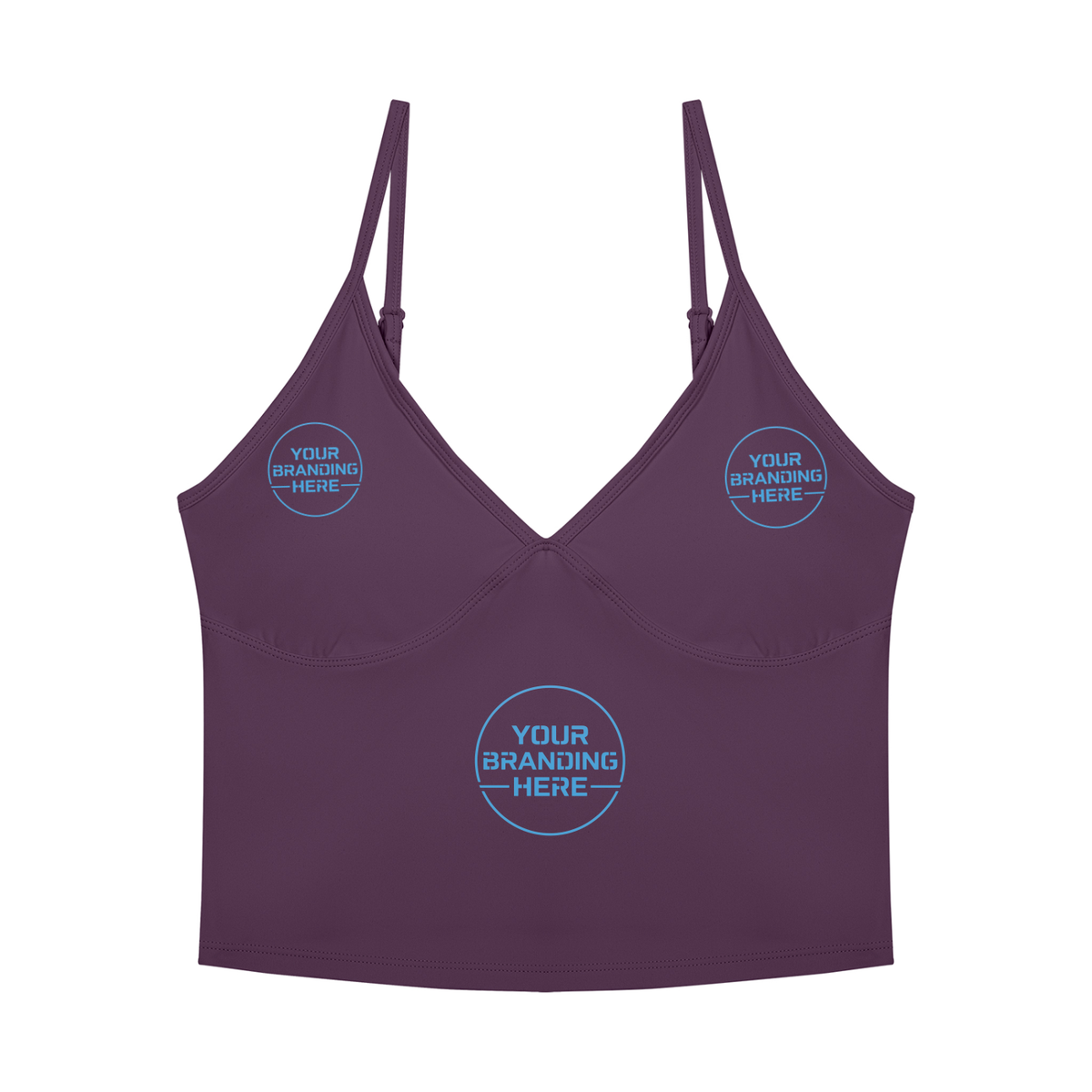 Women's V-Neck Yoga Tank Top - WT0279-O001-V2