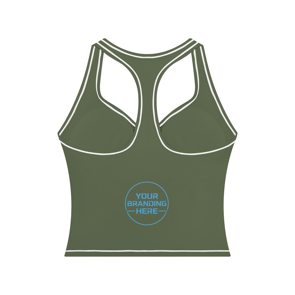 Women’s Topstitching Yoga Tank Top - WT0180-O001-V2