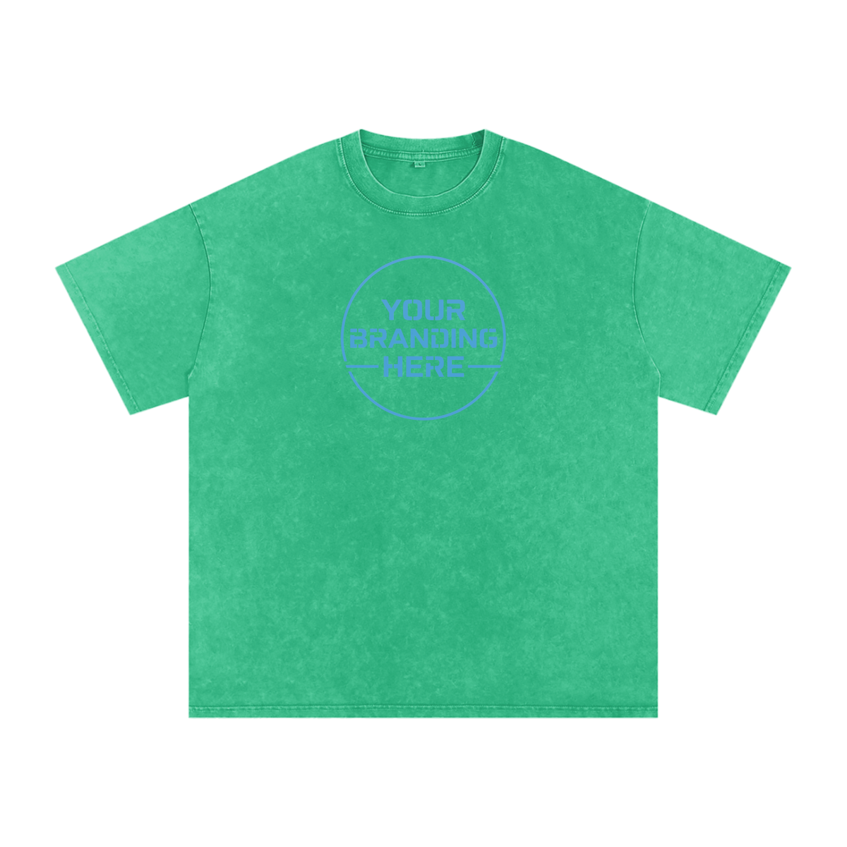 Snow Washed Oversized Cotton T-Shirt - R00037-C001-V14